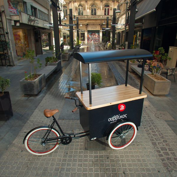 custom trike mobile business stand savvikos
