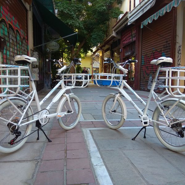 custom bicycles with baskets